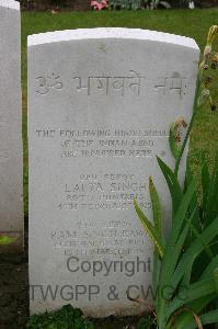 Lillers Communal Cemetery - Ram Sing Rawat, 